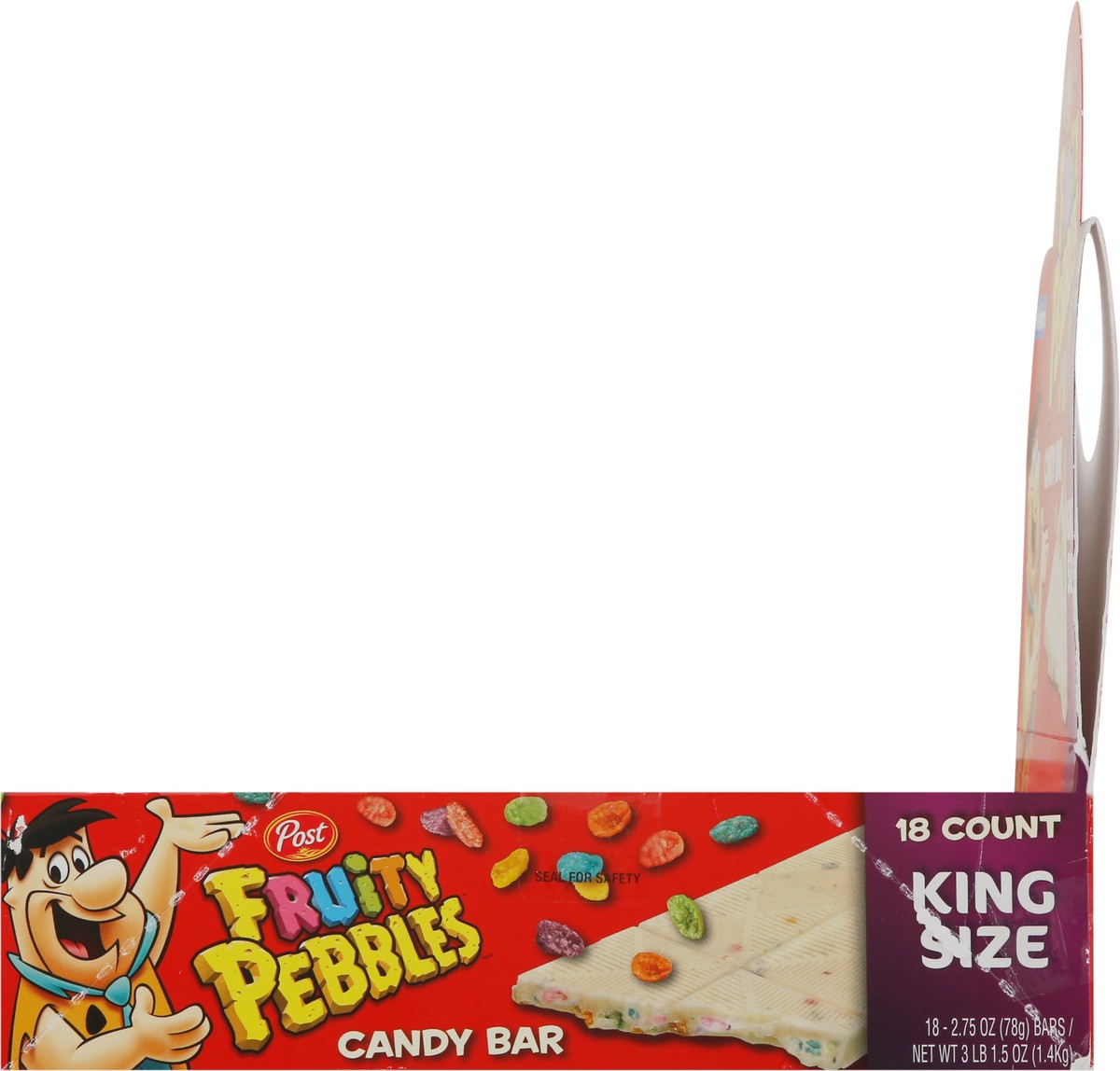 slide 6 of 7, Frankford Post Fruity Pebbles Candy Bar King Size 2.75 oz, 2.75 oz