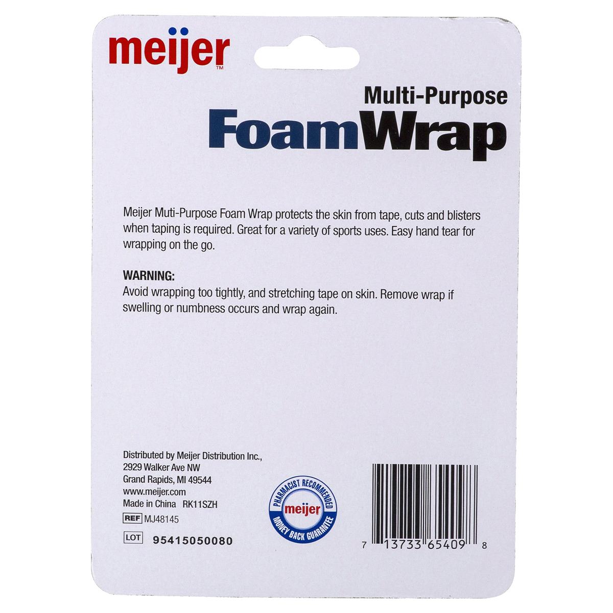 slide 2 of 2, Meijer Foam Wrap, 21 yds, 1 ct