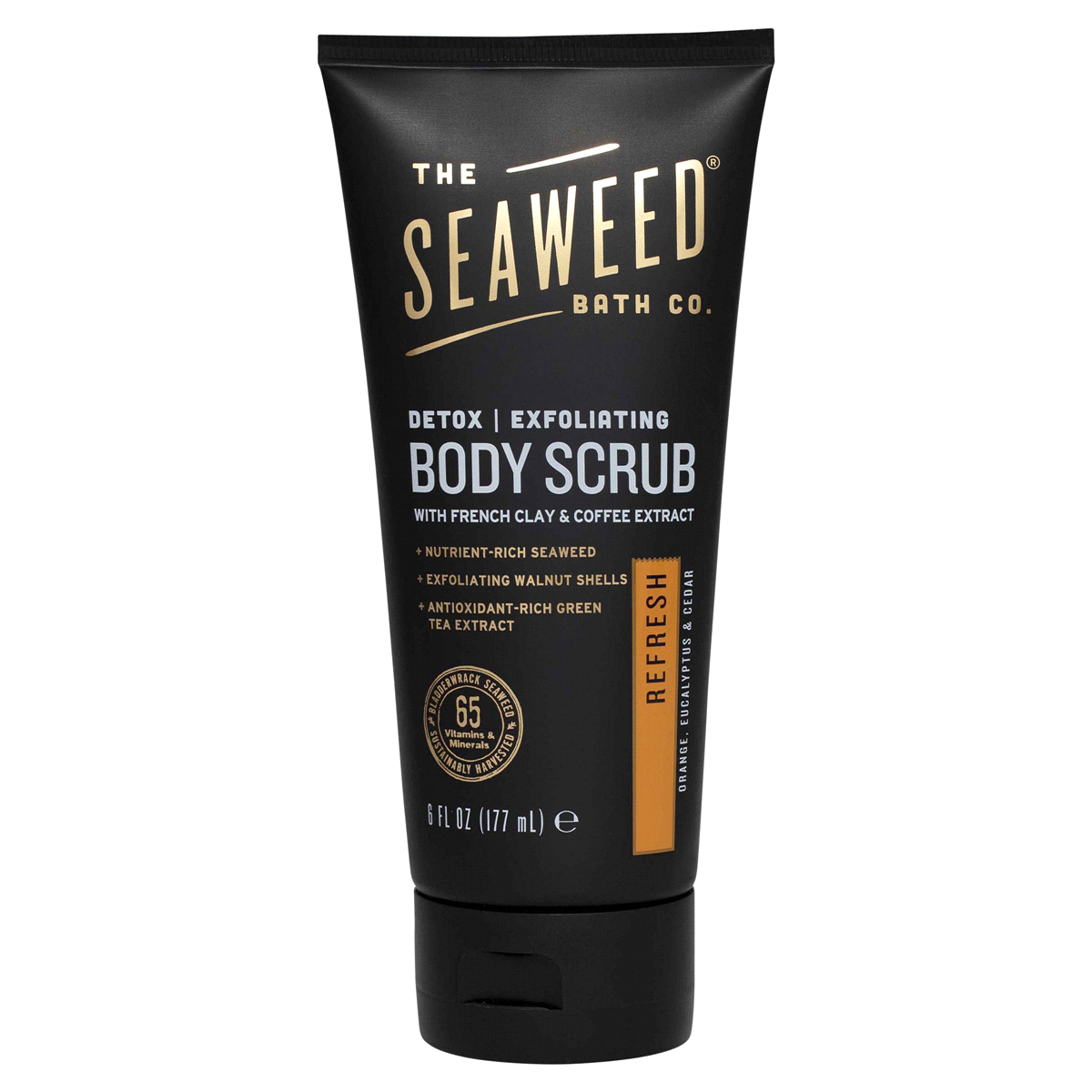 slide 1 of 1, The Seaweed Bath Co. Refresh Exfoliating Detox Scrub, 6 fl oz