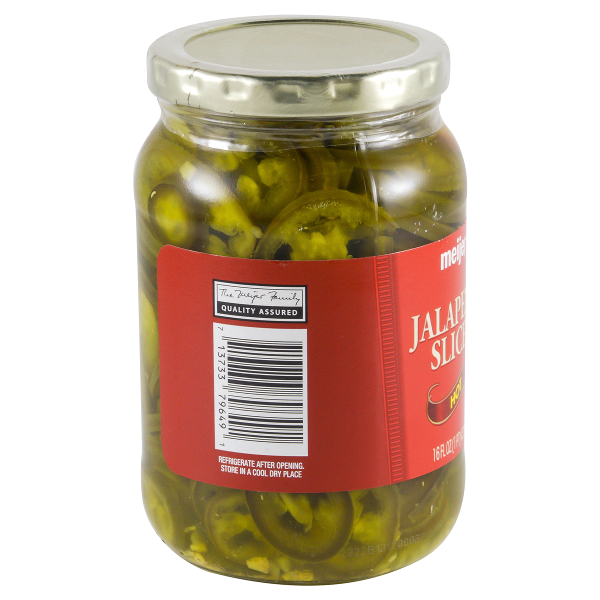 slide 4 of 4, Meijer Hot Jalapeno Slices, 16 oz