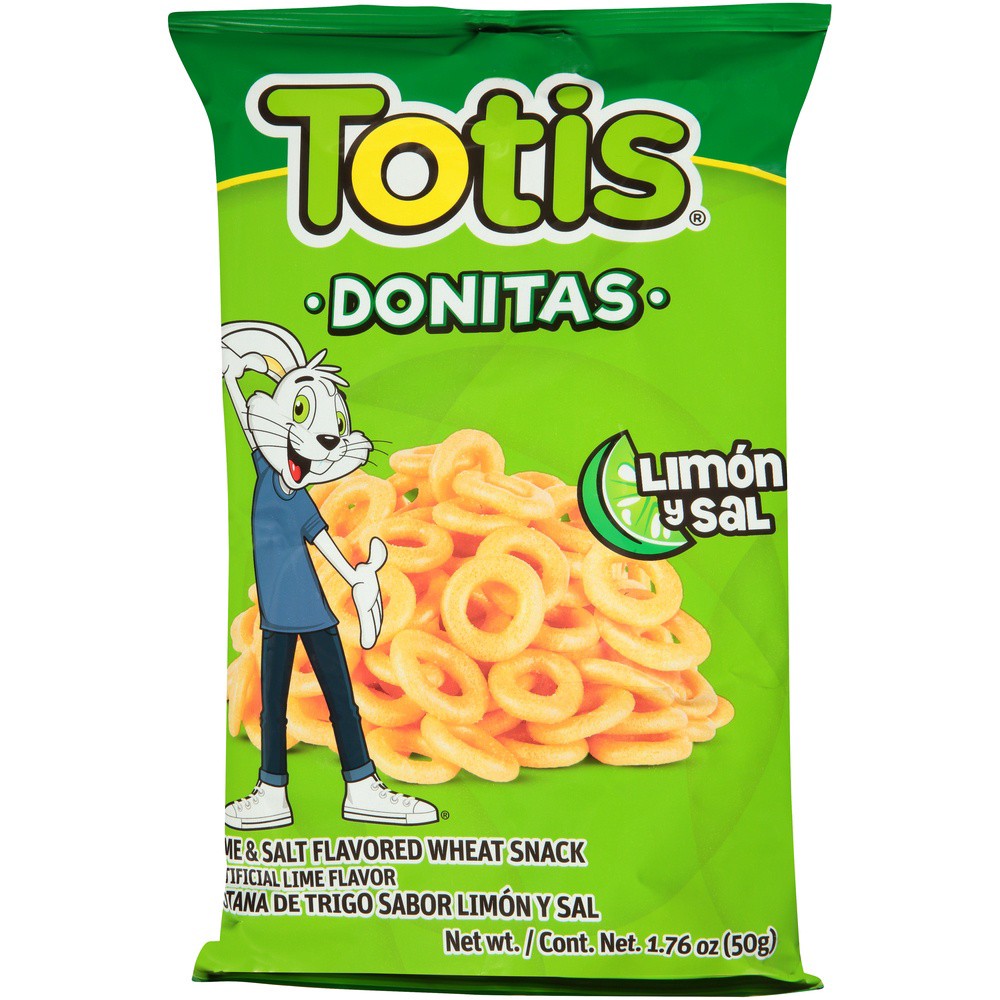 slide 1 of 1, Totis Donitas Sal/Limon 1.76Oz Snack, 1.76 oz