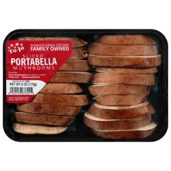 To-Jo Portabella Mushrooms Sliced