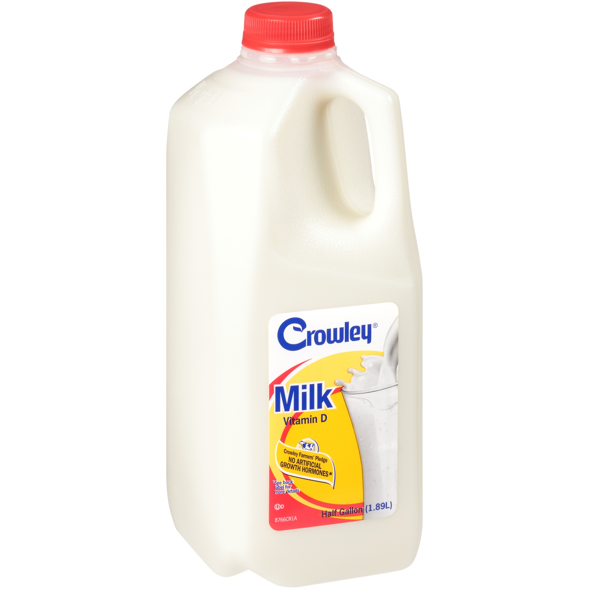 slide 2 of 7, Crowley Whole Milk, Half Gallon, 1/2 gal