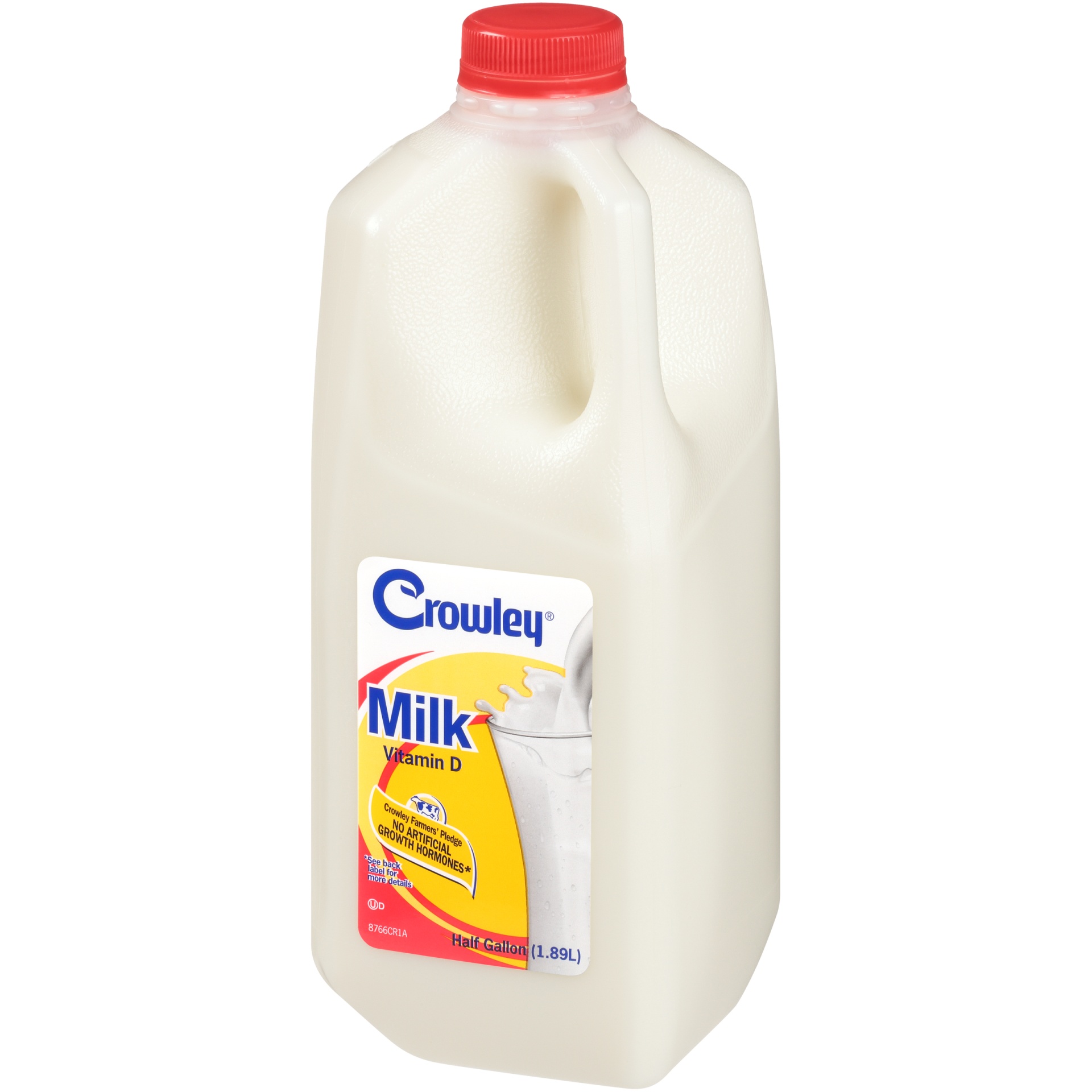 slide 3 of 7, Crowley Whole Milk, Half Gallon, 1/2 gal