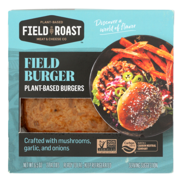 slide 1 of 1, Field Roast Chef''s Signature Plant-Based Burger, 1 ct