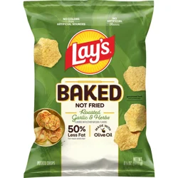 Lay's Baked Potato Chips Roasted Garlic & Herb Potato Chips