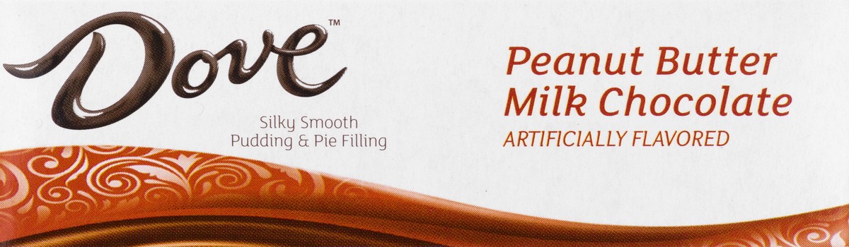 slide 13 of 13, Dove Peanut Butter Milk Chocolate Pudding & Pie Filling - 3.22 oz, 3.22 oz