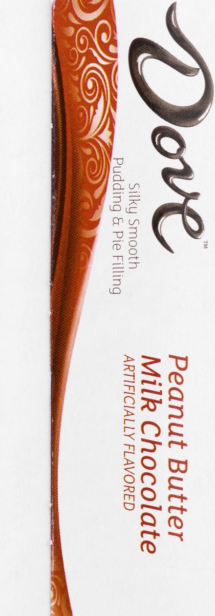 slide 3 of 13, Dove Peanut Butter Milk Chocolate Pudding & Pie Filling - 3.22 oz, 3.22 oz