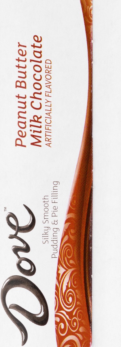 slide 9 of 13, Dove Peanut Butter Milk Chocolate Pudding & Pie Filling - 3.22 oz, 3.22 oz