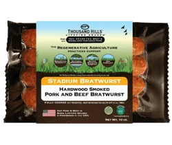 Thousand Hills Stadium Brats