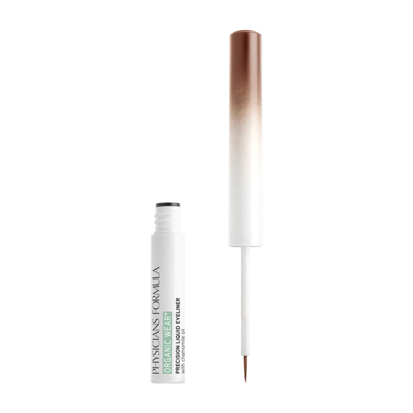 slide 1 of 1, Physicians Formula Organic Wear Precision Liquid Eyeliner Brown, 0.09 fl oz