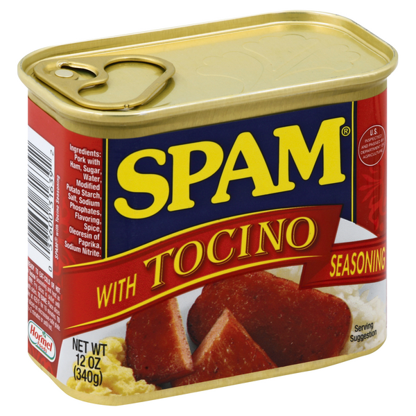 slide 1 of 1, SPAM With Tocino Seasoning, 12 oz