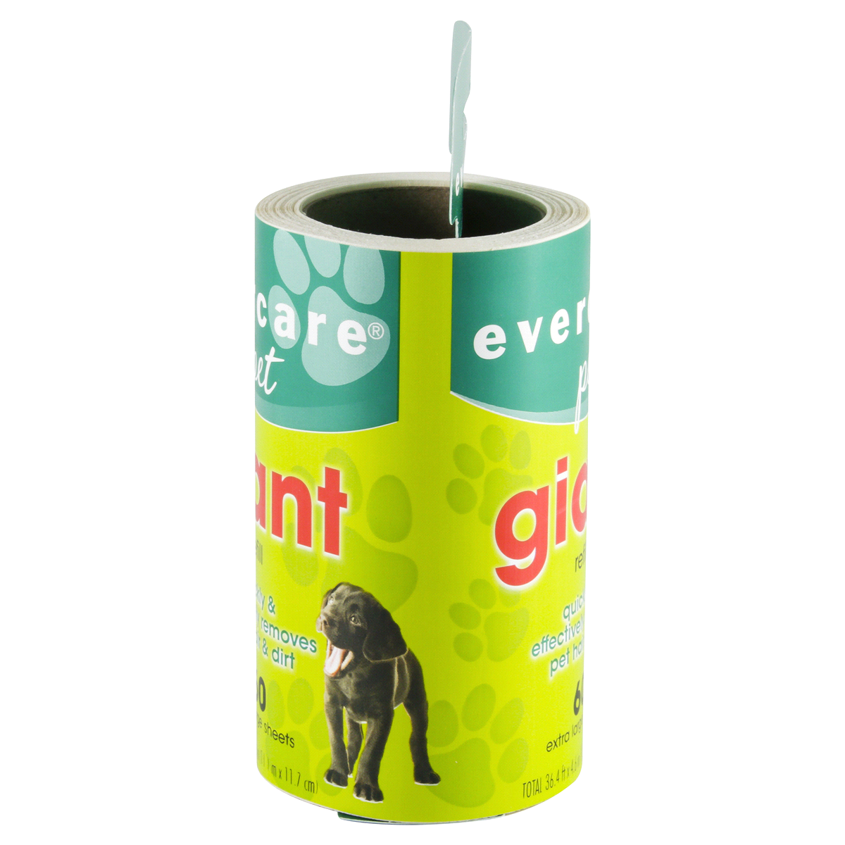 slide 2 of 4, Evercare Giant Pet Hair Lint Roller, 60 ct