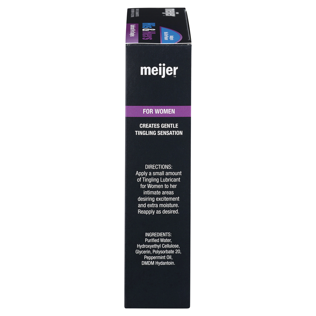 slide 3 of 4, Meijer His & Hers Lubricant For CouplesBottles, 4 oz