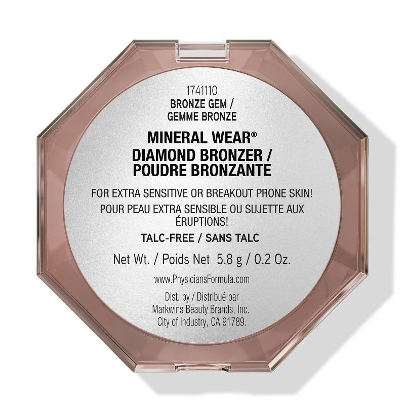 slide 4 of 10, PHYSICIANS FORMULA Pf Diamond Bronzer Lght, 1 ct