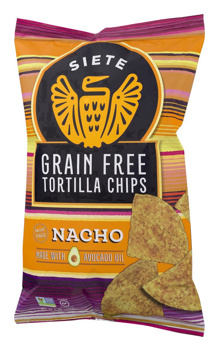 slide 33 of 37, Siete Grain Free Nacho Tortilla Chips 5 oz, 5 oz