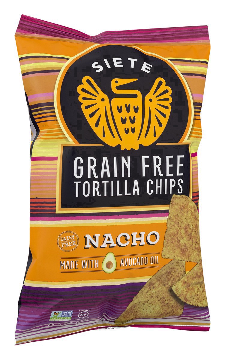 slide 16 of 37, Siete Grain Free Nacho Tortilla Chips 5 oz, 5 oz