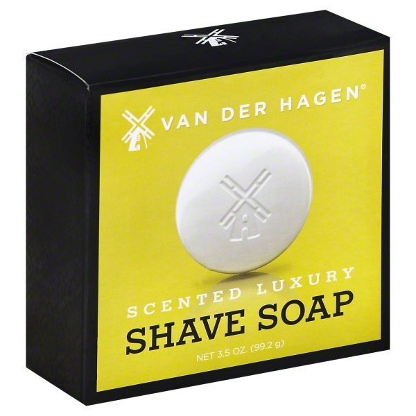 slide 1 of 1, Van Der Hagen Scented Luxury Shave Soap, 3.5 oz