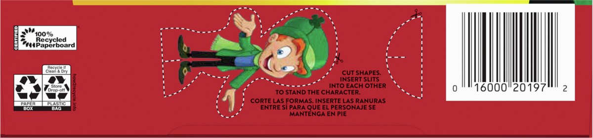 slide 2 of 9, Lucky Charms Minis Cereal with Marshmallows, Breakfast Cereal with Whole Grains, 10.5 oz, 10.5 oz