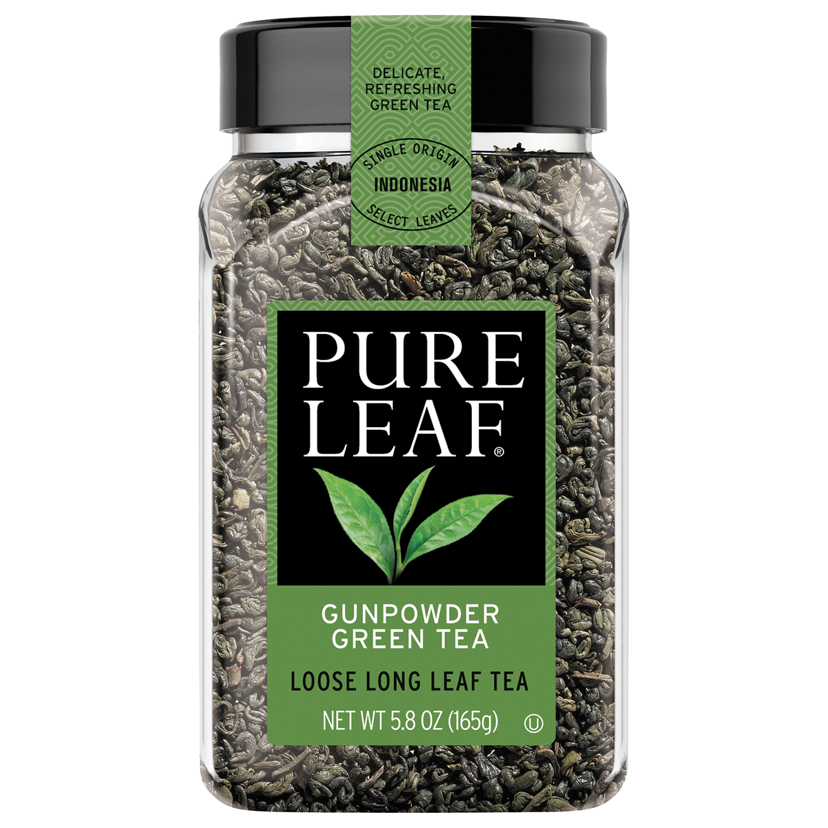 slide 2 of 3, Pure Leaf Gunpowder Green Tea Loose Long Leaf, 5.8 oz