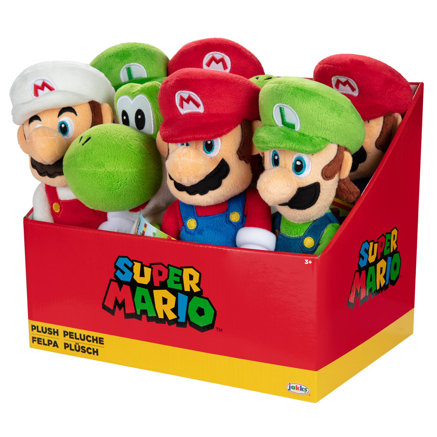 slide 3 of 5, Mario Plush, 1 ct