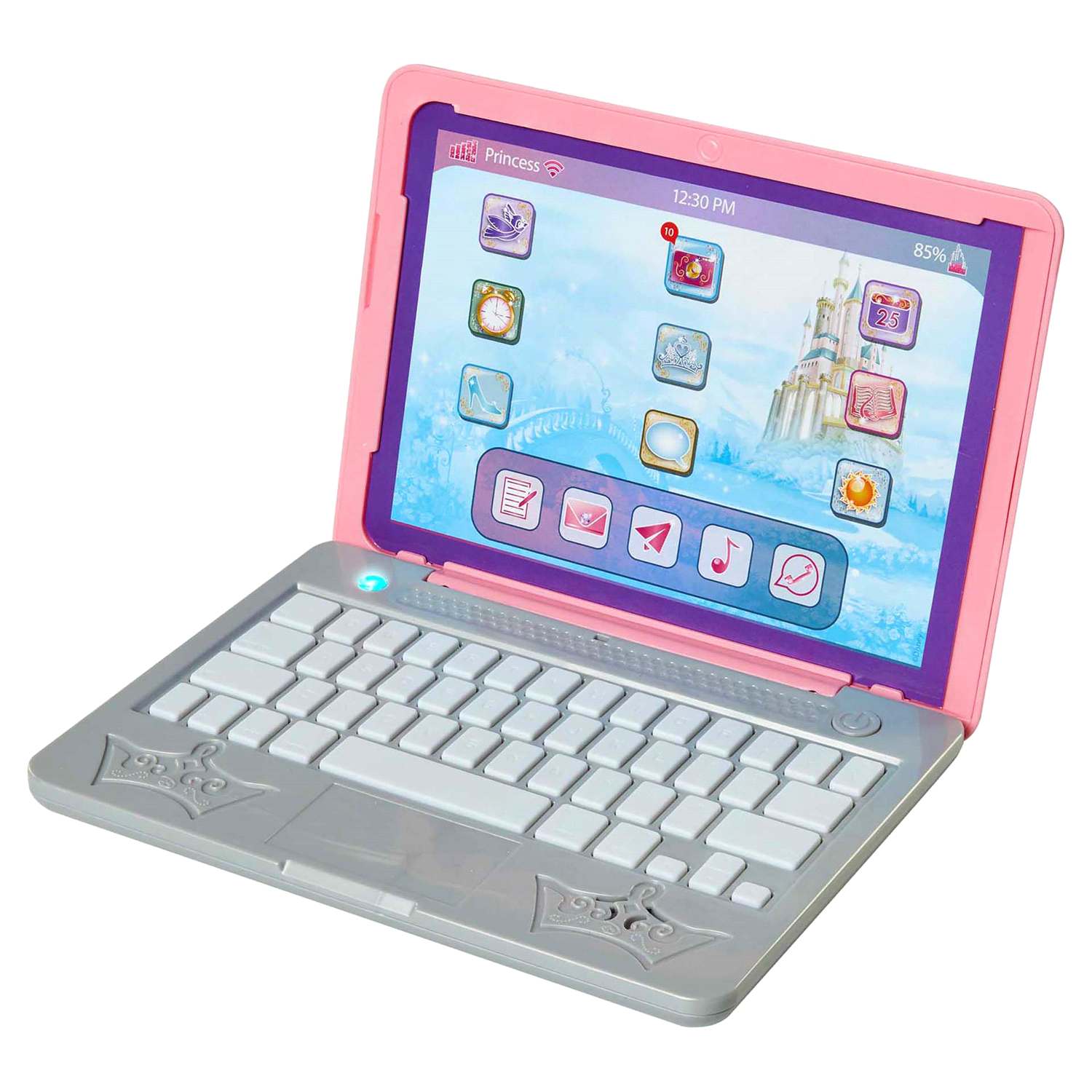 slide 3 of 5, Jakks Pacific Disney Princess Style Collection Click & Go Play Laptop 1 ea, 1 ct
