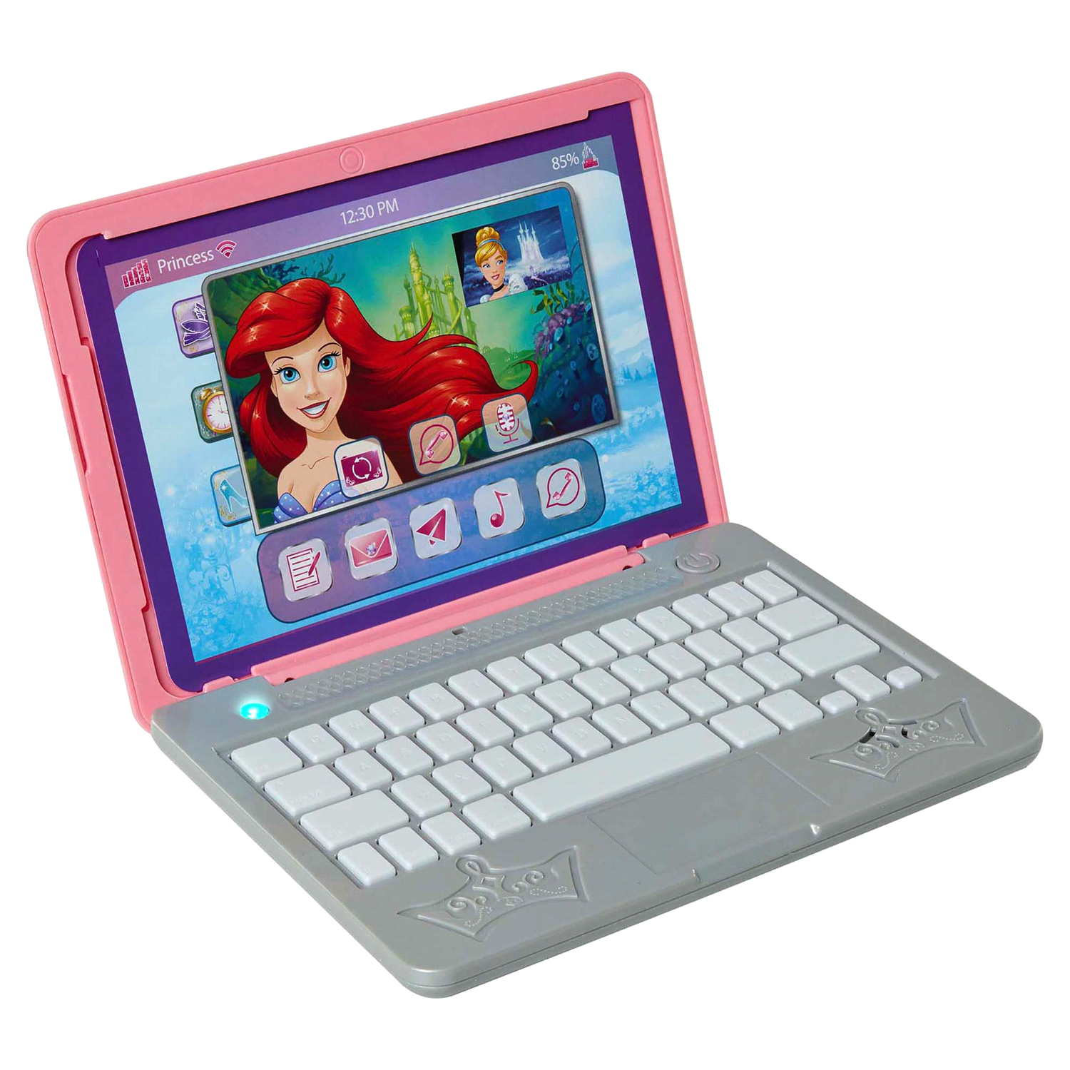 slide 5 of 5, Jakks Pacific Disney Princess Style Collection Click & Go Play Laptop 1 ea, 1 ct