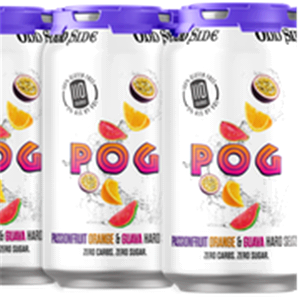 slide 2 of 5, ODD SIDE Oddside Hard Seltzer POG, 6 ct; 12 oz