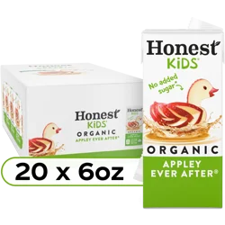 Honest Kids Appley Ever After Cartons, 6 fl oz, 20 Pack