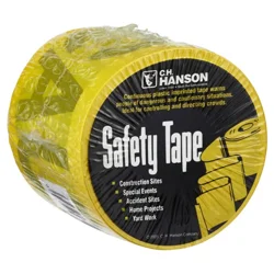 Hillman Caution Tape - Yellow Caution Roll 3" x 300"