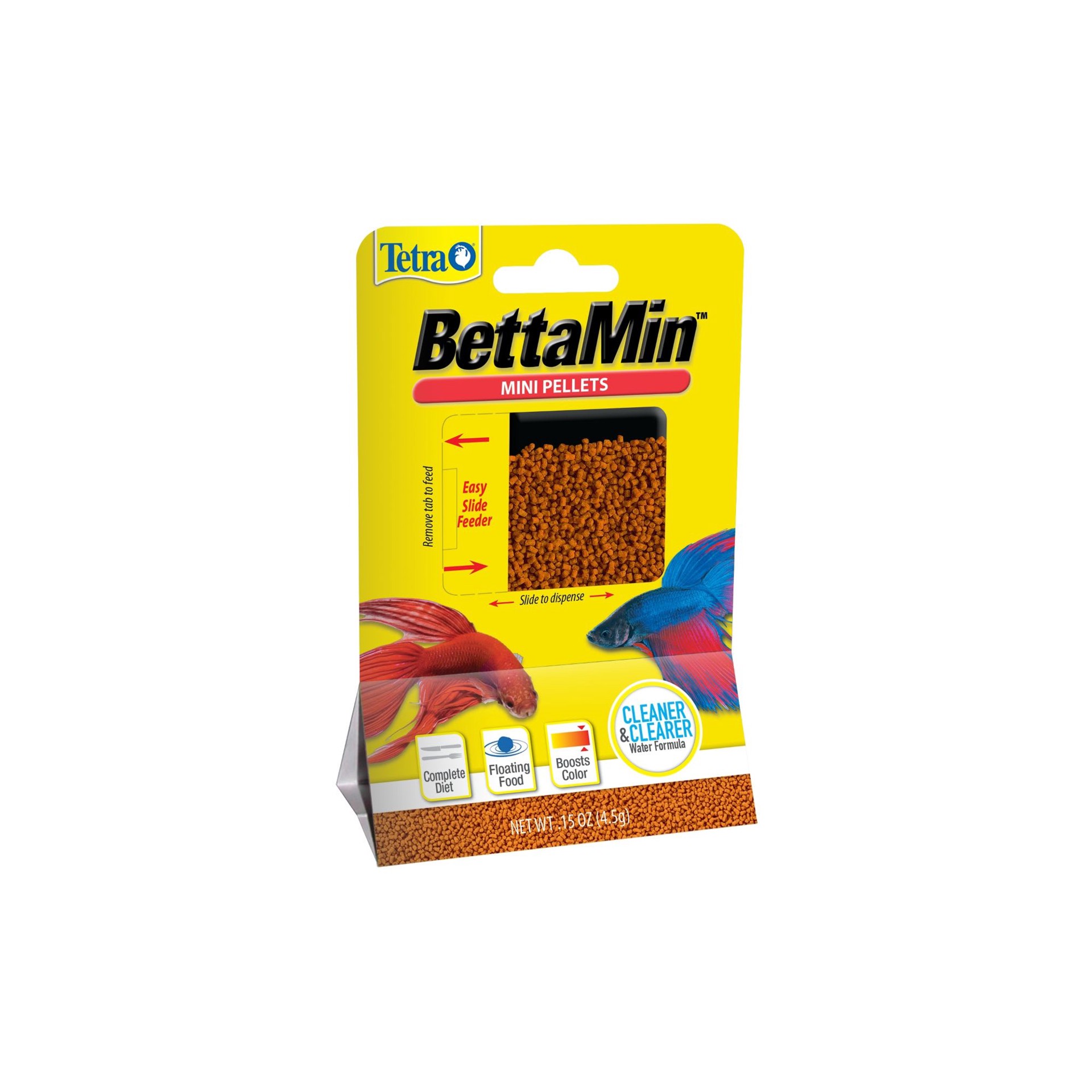 slide 1 of 3, Tetra Floating Mini Pellets, 0.15 oz