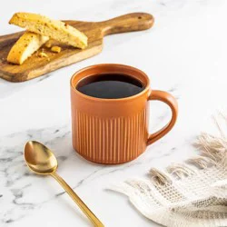 Hy-Vee Seasons Birch Mug In Amber Orange