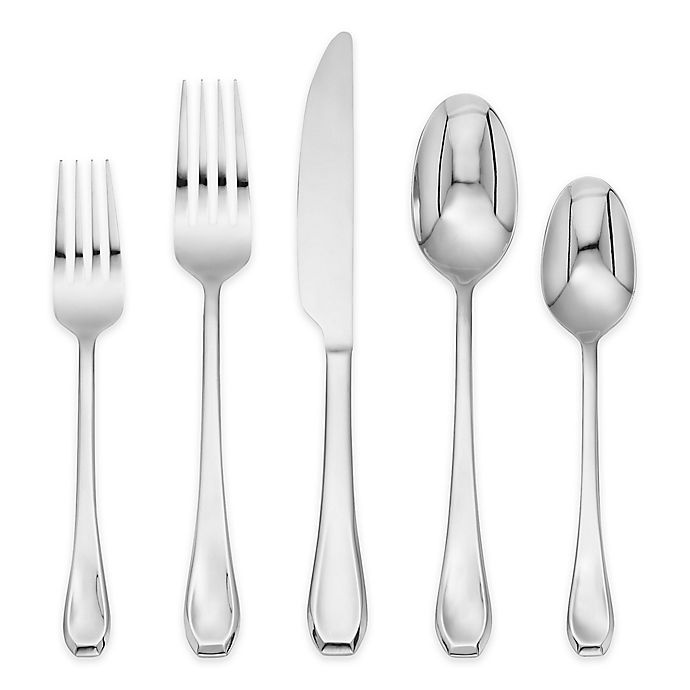 slide 1 of 1, Cambridge Darla Mirror Flatware Set, 20 ct