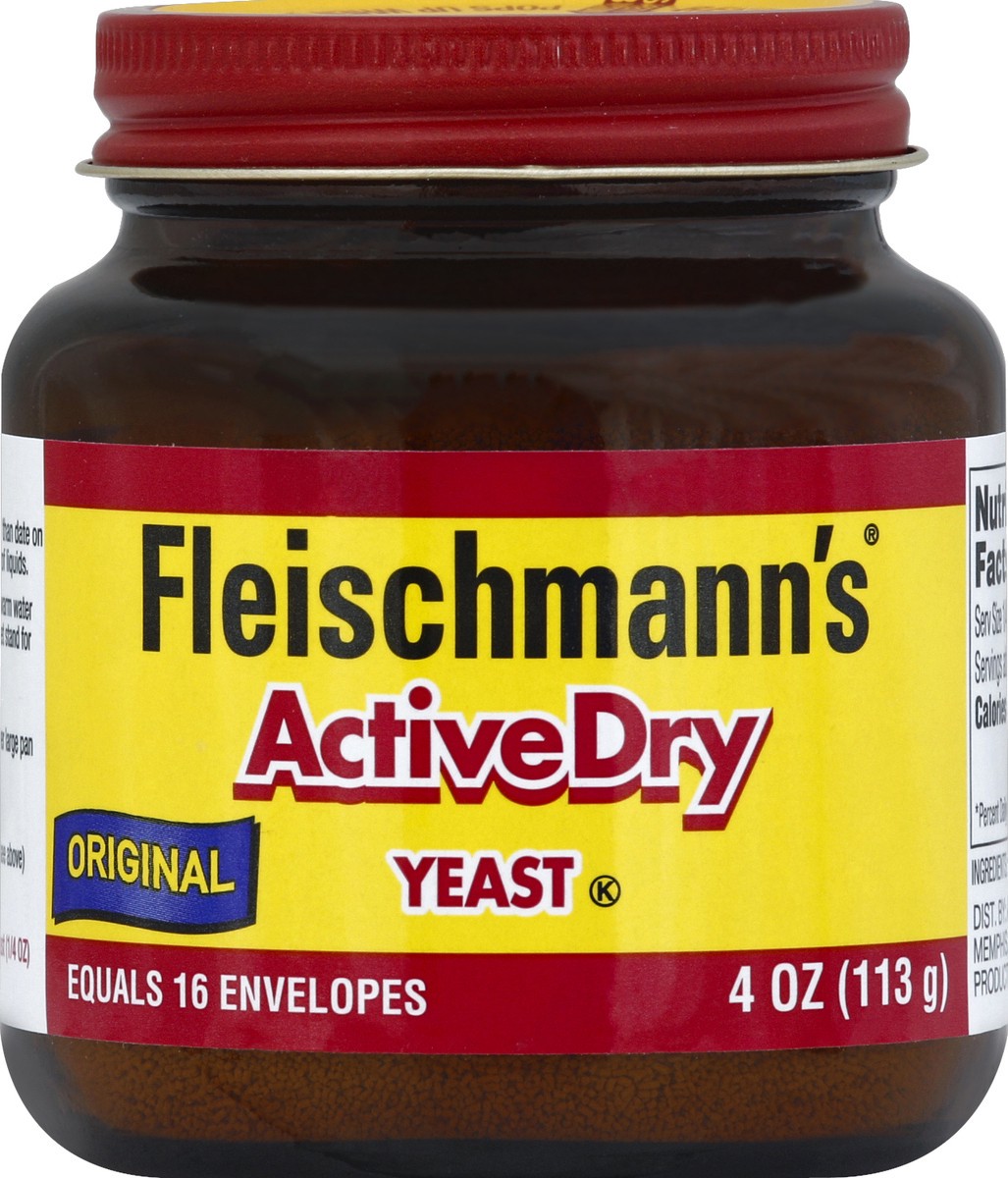 slide 1 of 3, Fleischmann's Yeast 4 oz, 4 oz