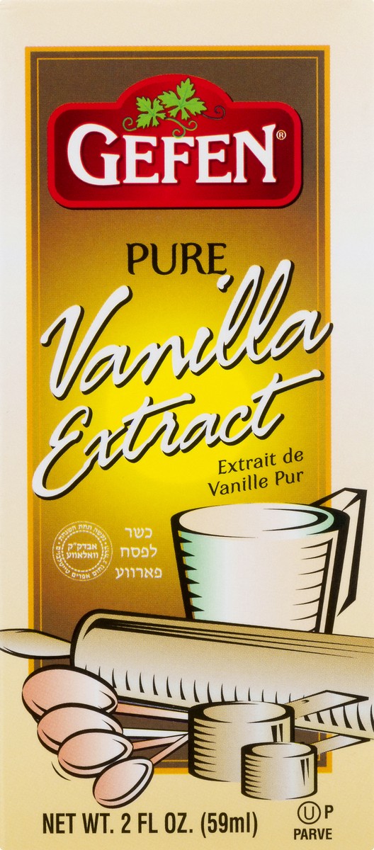 slide 2 of 9, Gefen Pure Vanilla Extract 2 oz, 2 oz