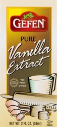 Gefen Pure Vanilla Extract 2 oz