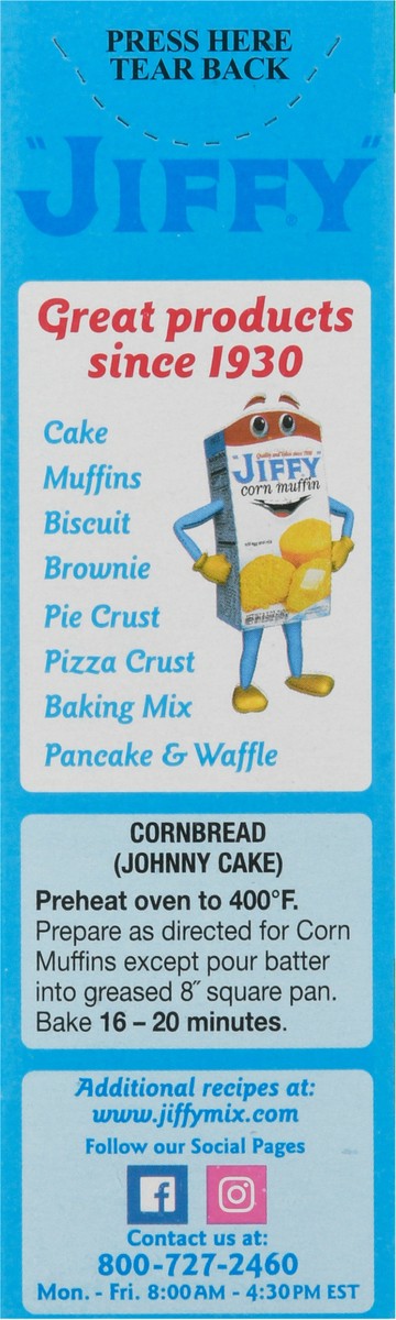 slide 6 of 9, Jiffy Vegetarian Corn Muffin Mix 8.5 oz, 8.5 oz