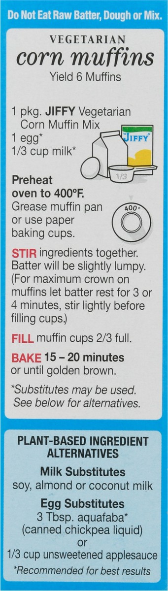 slide 7 of 9, Jiffy Vegetarian Corn Muffin Mix 8.5 oz, 8.5 oz