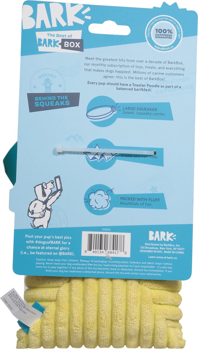 slide 5 of 13, Bark Pup Tart Dog Toy, 1 ct