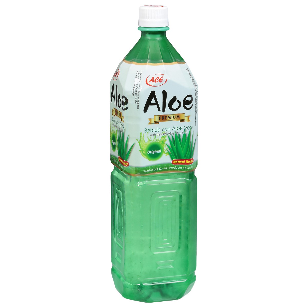slide 6 of 12, Ace Natural Honey Original Aloe Vera Drink with Natural Aloe Vera Gel 52.9 fl oz, 