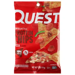 Quest Pizza Flavored Tortilla Style Protein Chips