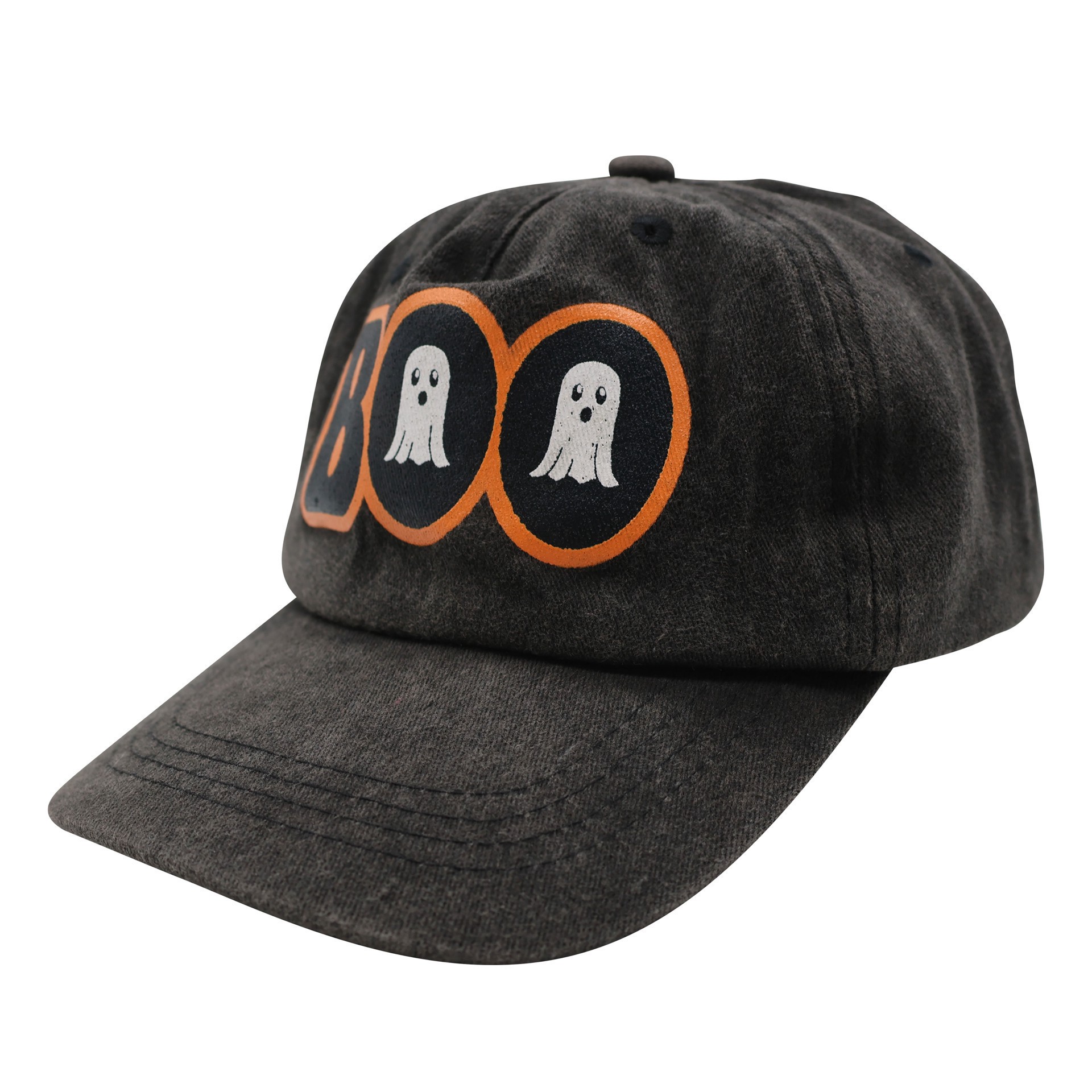 slide 2 of 2, Black Boo Baseball Cap By Celebrate It, 1 ct