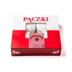 CT Bakery Raspberry Paczki Donuts - 4 ct
