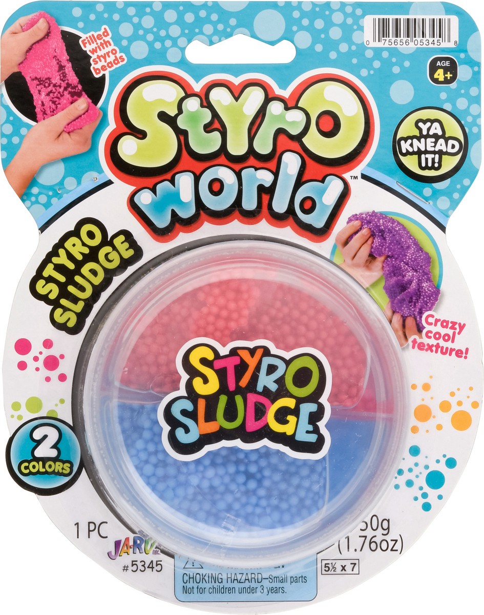 slide 7 of 9, Styro World Age 4+ 2 Colors Styro Sludge 1 ea, 1 ct
