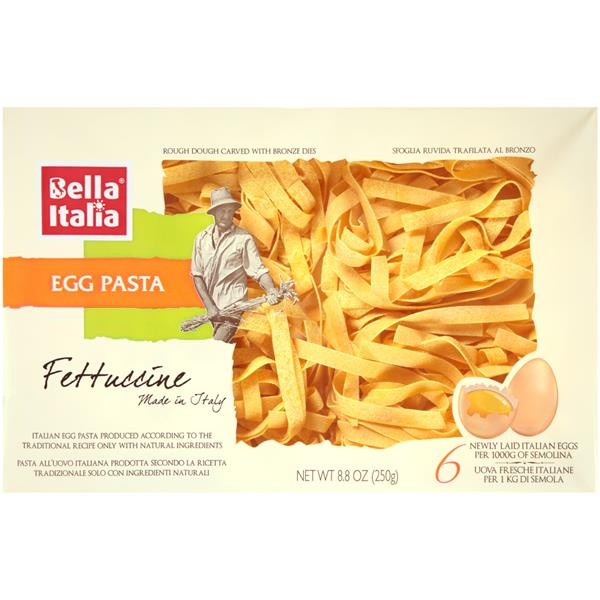 slide 1 of 1, Bella Italia Egg Pasta Fettuccine, 8.8 oz