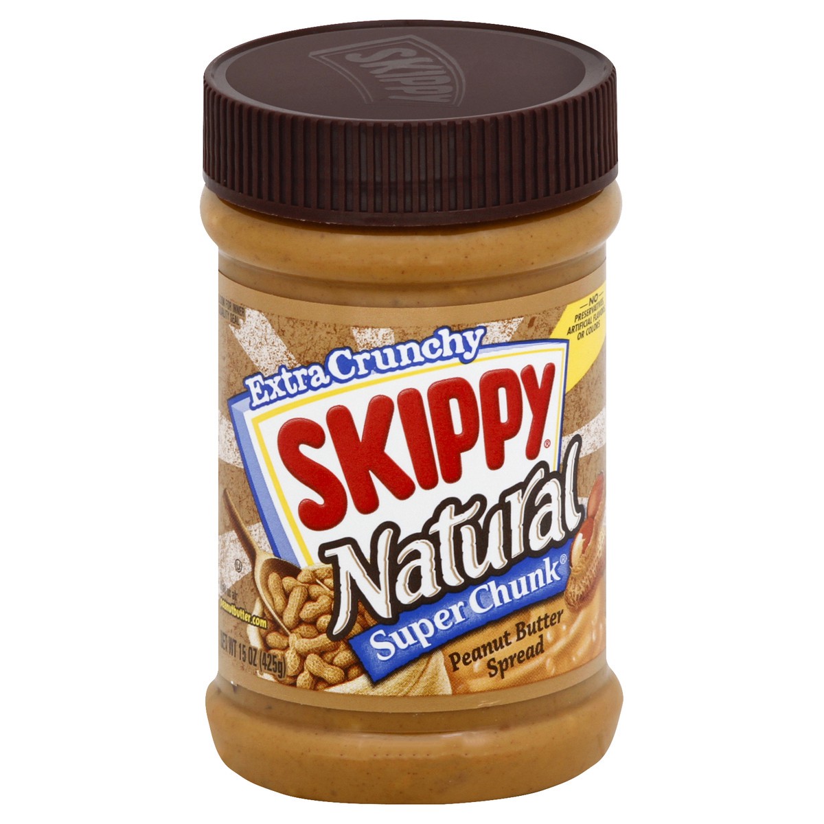 slide 5 of 8, Skippy Peanut Butter Spread 15 oz, 15 oz