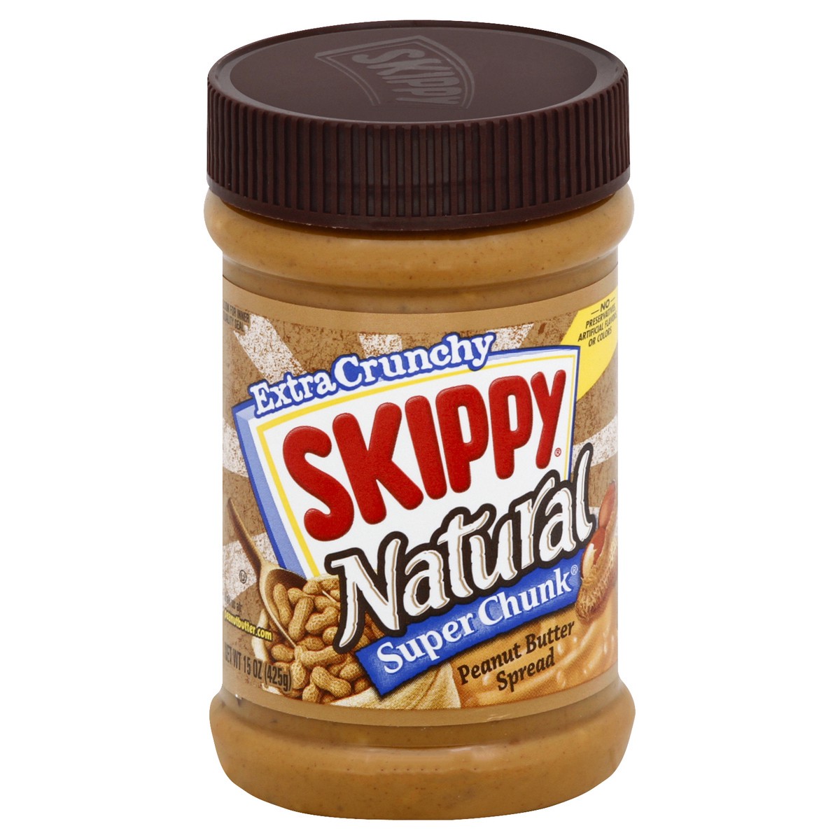 slide 4 of 8, Skippy Peanut Butter Spread 15 oz, 15 oz