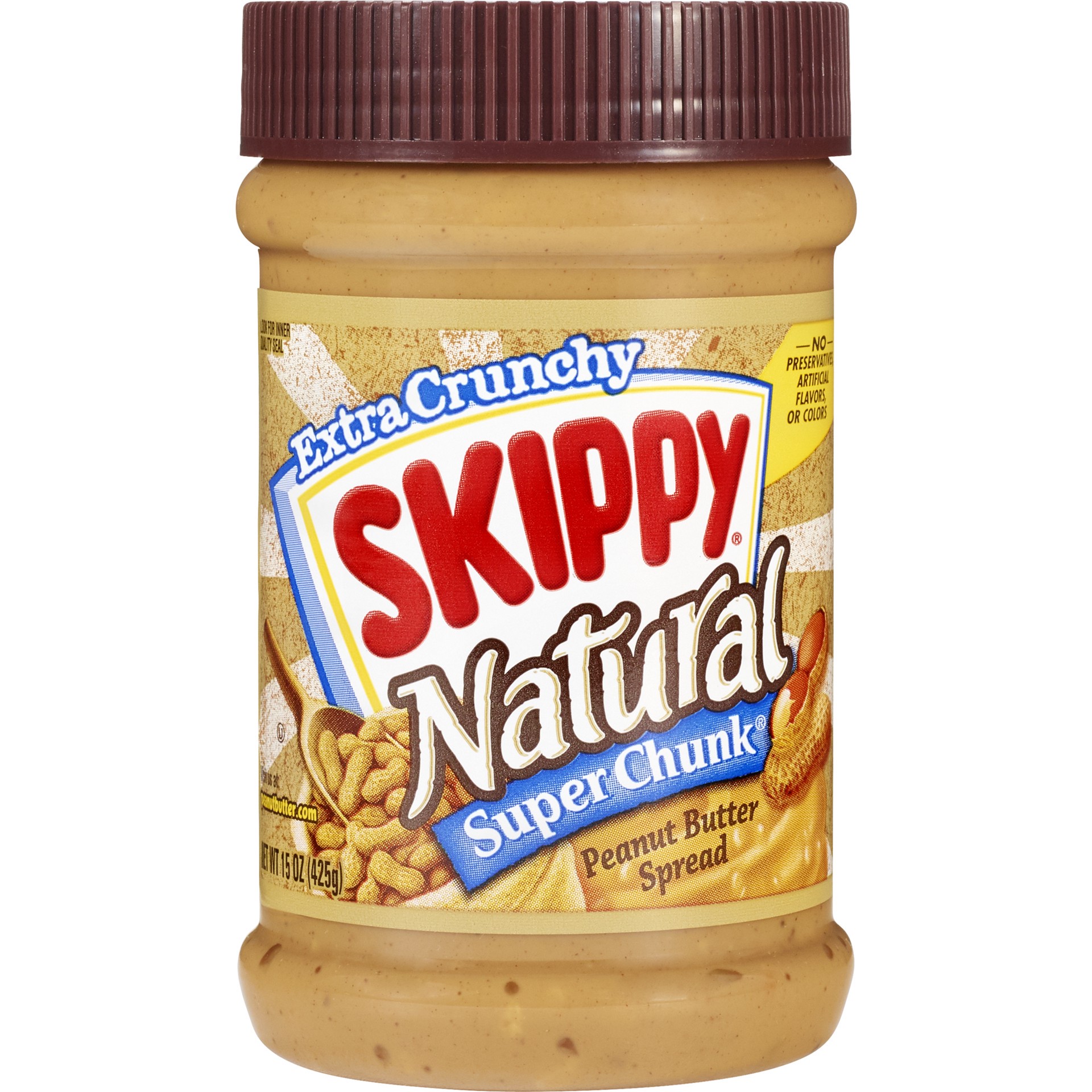 slide 1 of 1, Skippy Peanut Butter Spread 15 oz, 15 oz