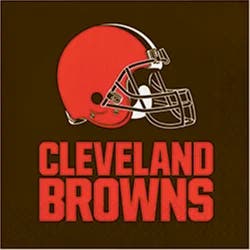 Creative Converting Cleveland Browns Lunch Napkin