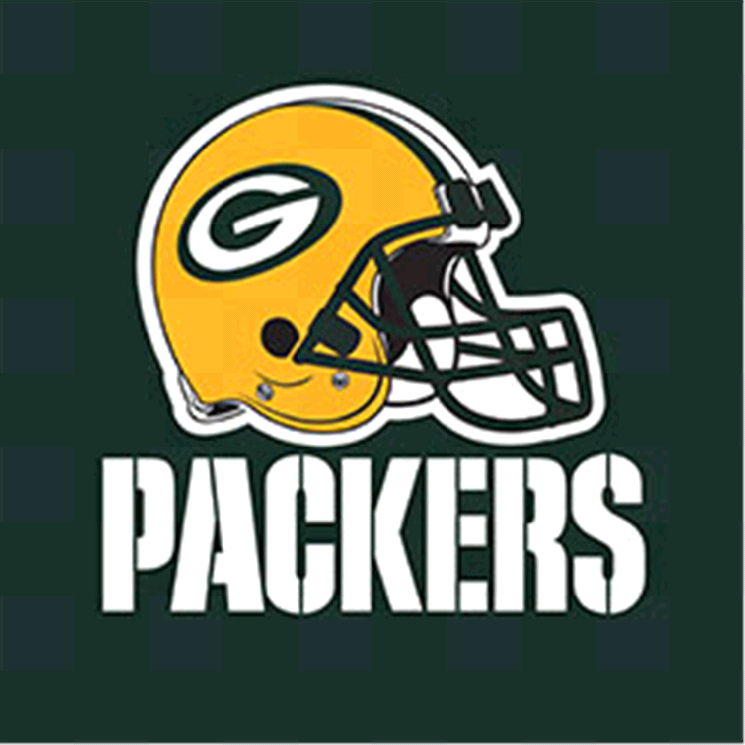 slide 1 of 1, Green Bay Packers Luncheon Napkin, 20 ct